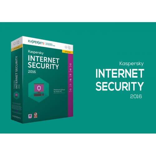 Kaspersky Internet Security 2016, 1PC 1Year